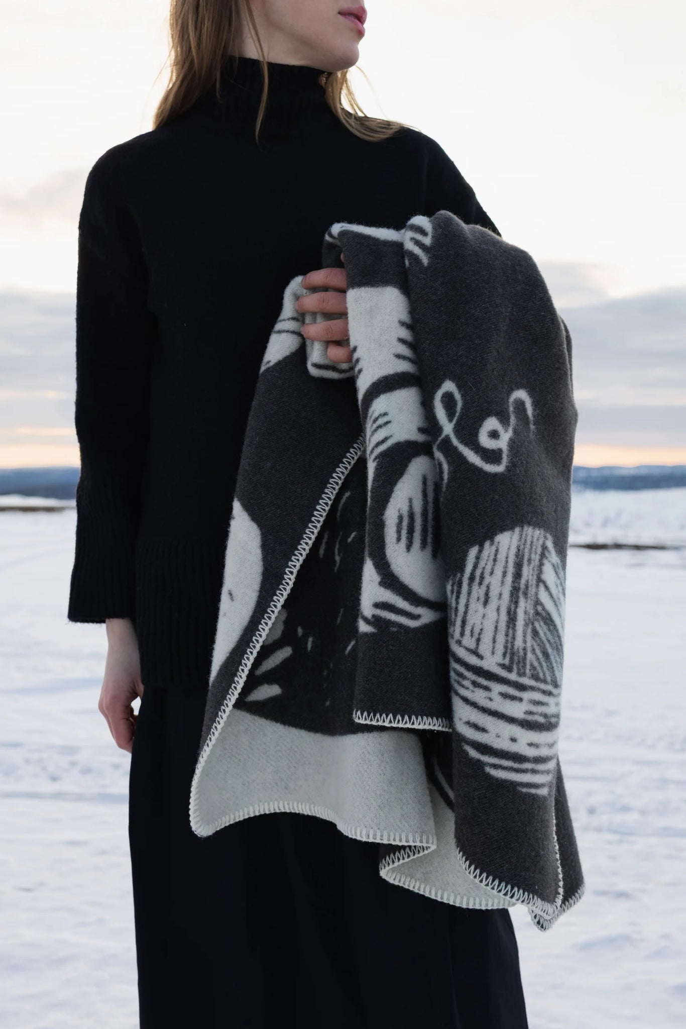 Lapuan Kankurit Kissanpäivät Wool Blanket