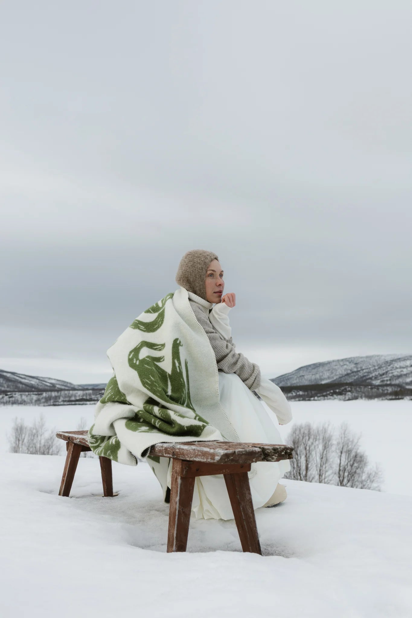 Lapuan Kankurit Kissanpäivät Wool Blanket