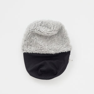 mature ha reversible beanie alpaca fur