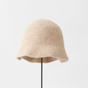 mature ha bell hat stainless steel stick camel natural