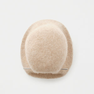 mature ha bell hat stainless steel stick camel natural