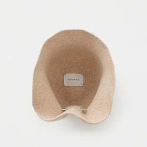 mature ha bell hat stainless steel stick camel natural