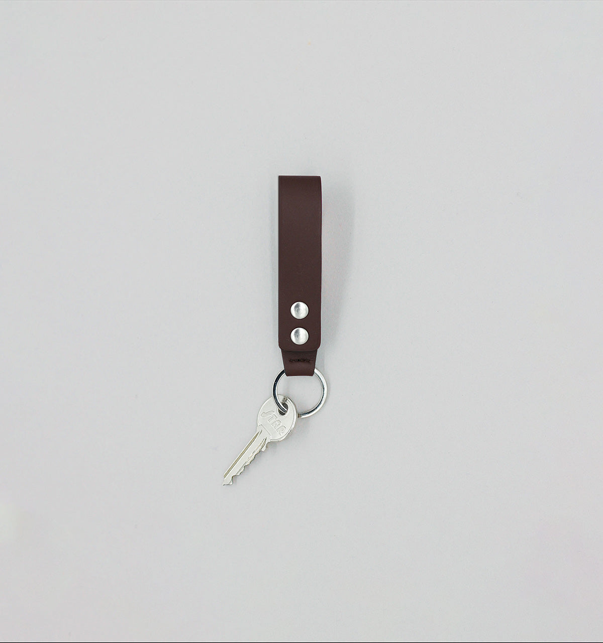 laperruque Snaps Key-Holder Chocolate Baranil Calf