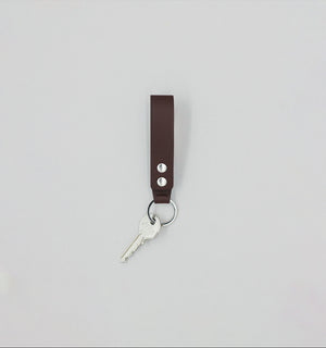 laperruque Snaps Key-Holder Chocolate Baranil Calf