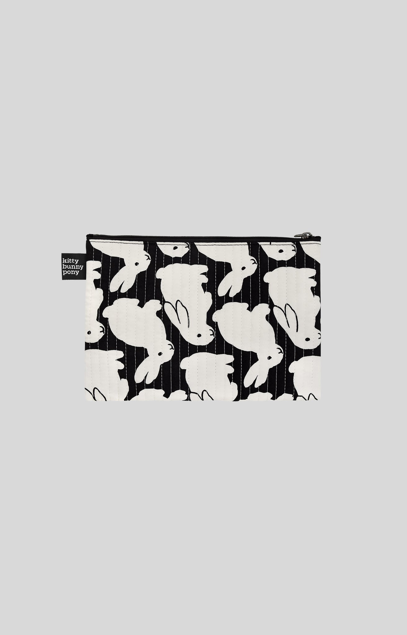 KITTY BUNNY PONY Quilting Little Black Bunnies Pouch