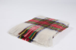 Mantas Ezcaray Tartan Mohair and Wool-Blend Scarf