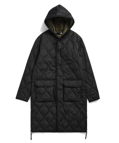 TAION HOODIE DOWN COAT BLACK – kyo journal