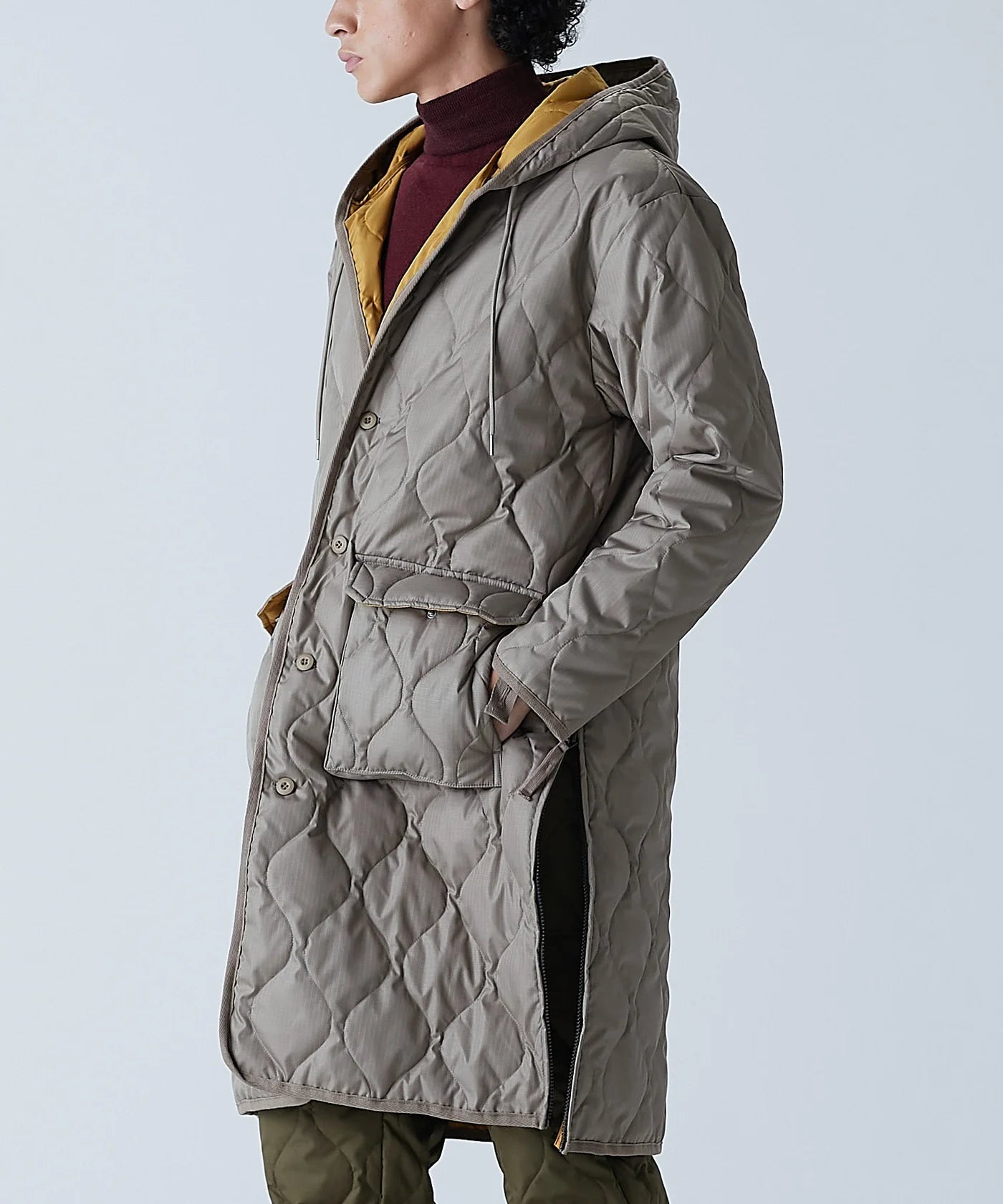 TAION HOODIE DOWN COAT