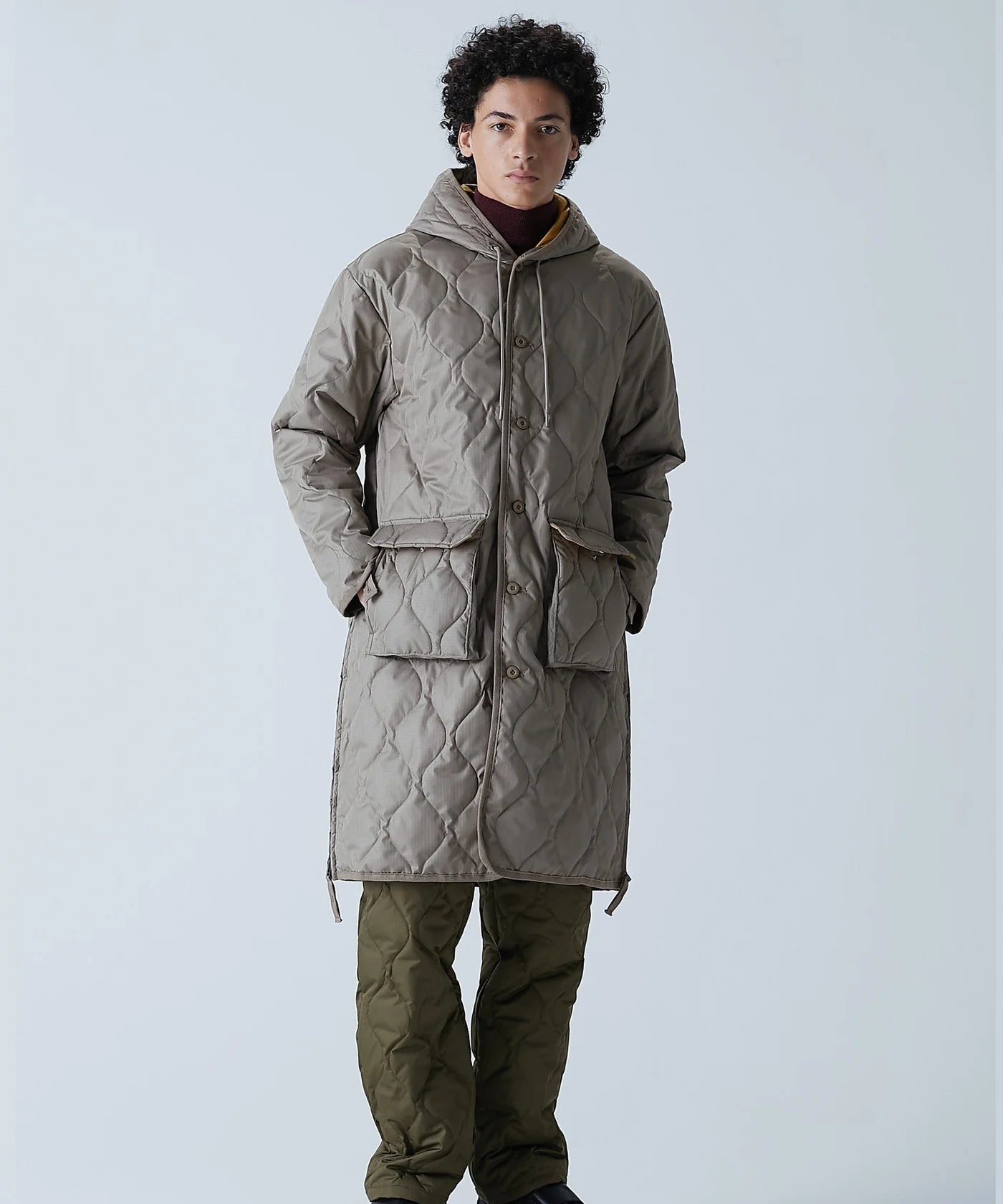 TAION HOODIE DOWN COAT