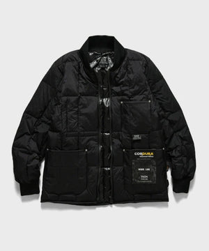 Taion Work Rib-Neck Double-Zip Down Jacket CORDURA
