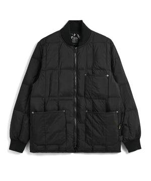 Taion Work Rib-Neck Double-Zip Down Jacket CORDURA