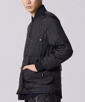 Taion Work Rib-Neck Double-Zip Down Jacket CORDURA