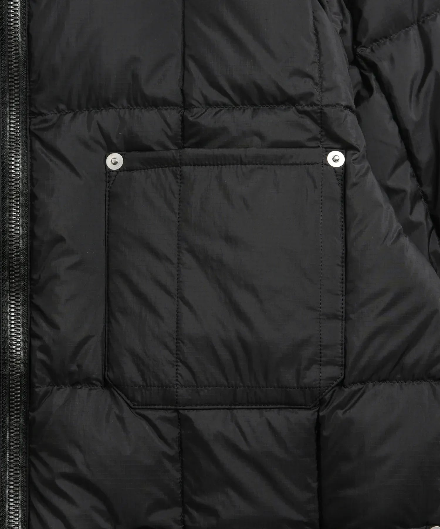 Taion Work Rib-Neck Double-Zip Down Jacket CORDURA