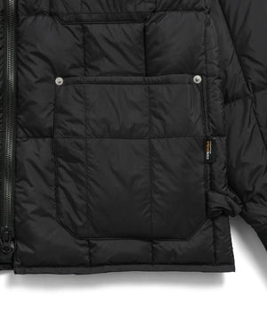 Taion Work Rib-Neck Double-Zip Down Jacket CORDURA
