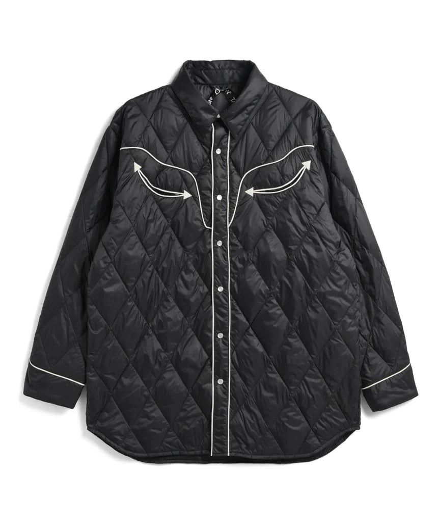 TAION The Western-Style Down Shirt Jacket