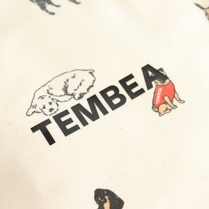 TEMBEA DOG PAPER TOTE
