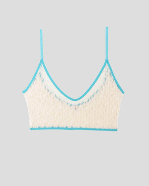 Baserange Musial bra - Organic Cotton Lace