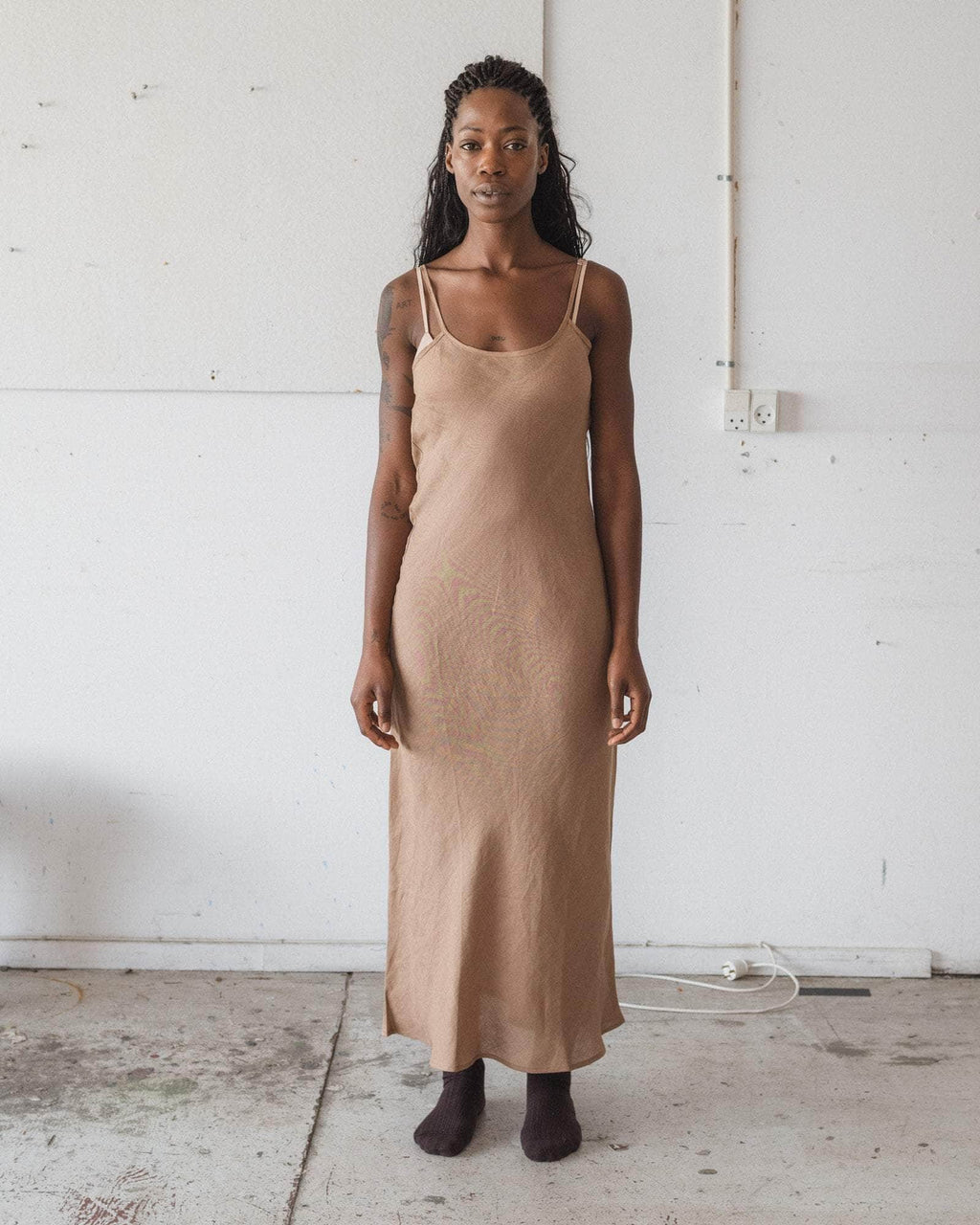 Baserange Dydine Dress - Fine Linen