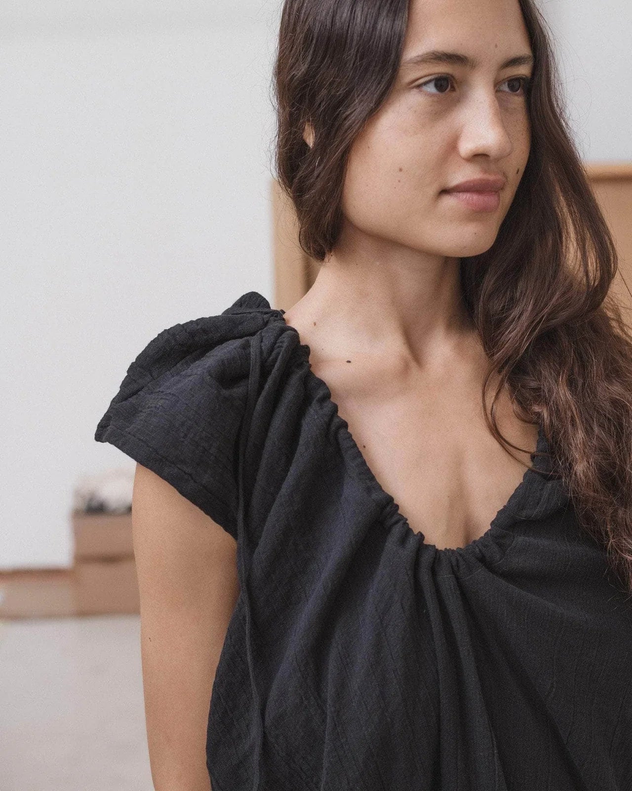 baserange Max Dress Crinkle Linen ワンピース baserange Max baserange Max Dress Crinkle Linen ワンピース baserange Max