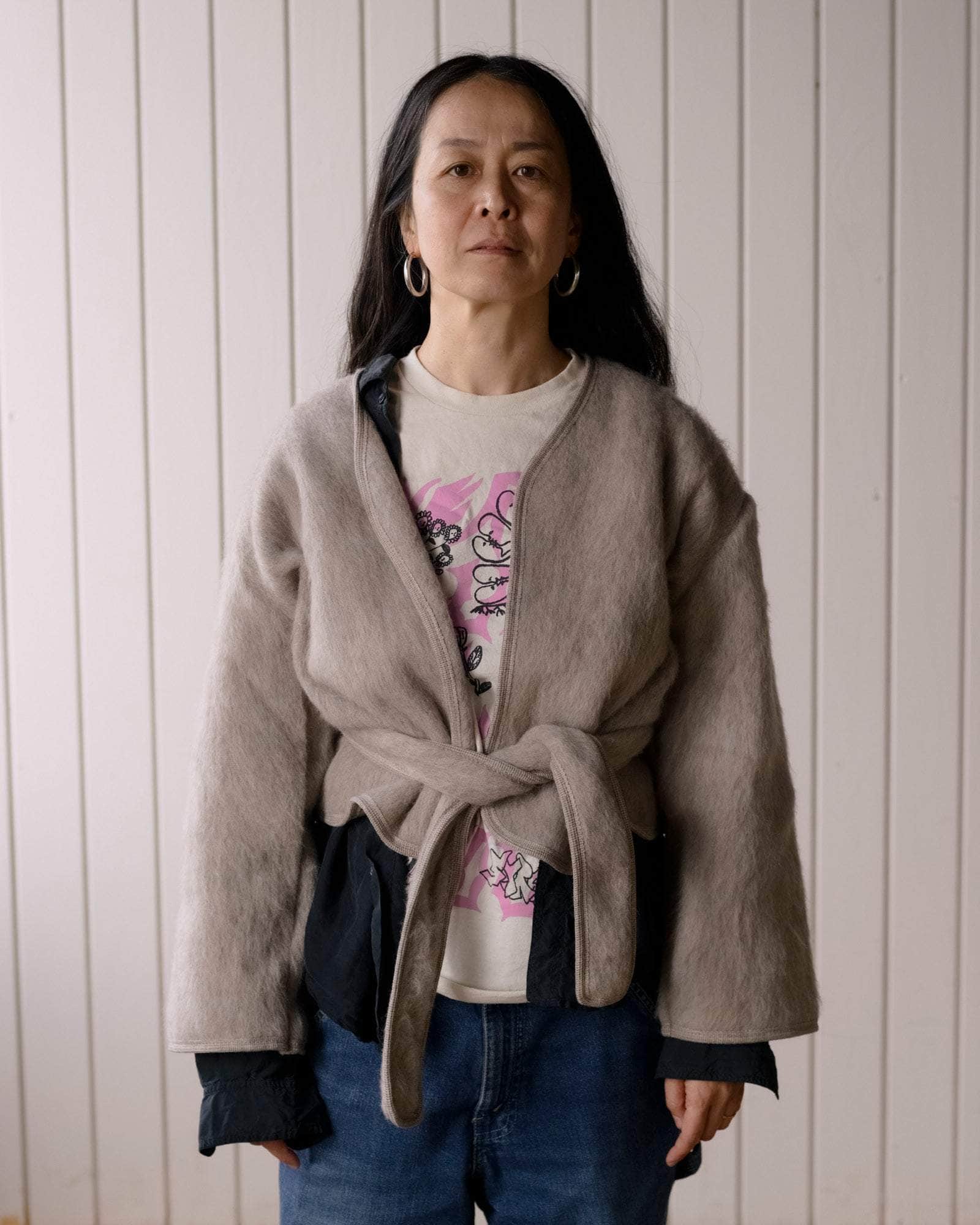 Baserange Capas Jacket Sahara - Brushed Wool