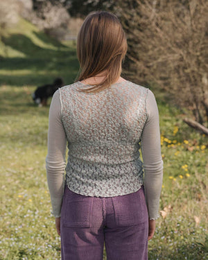Baserange Kenru Long Sleve Tee - Fine Wool Rib