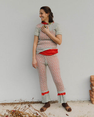 Baserange Kenru Long Sleve Tee - Fine Wool Rib