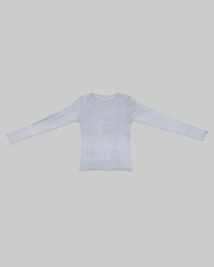 Baserange Omo Long Sleeve Tee - Ecovero Velour