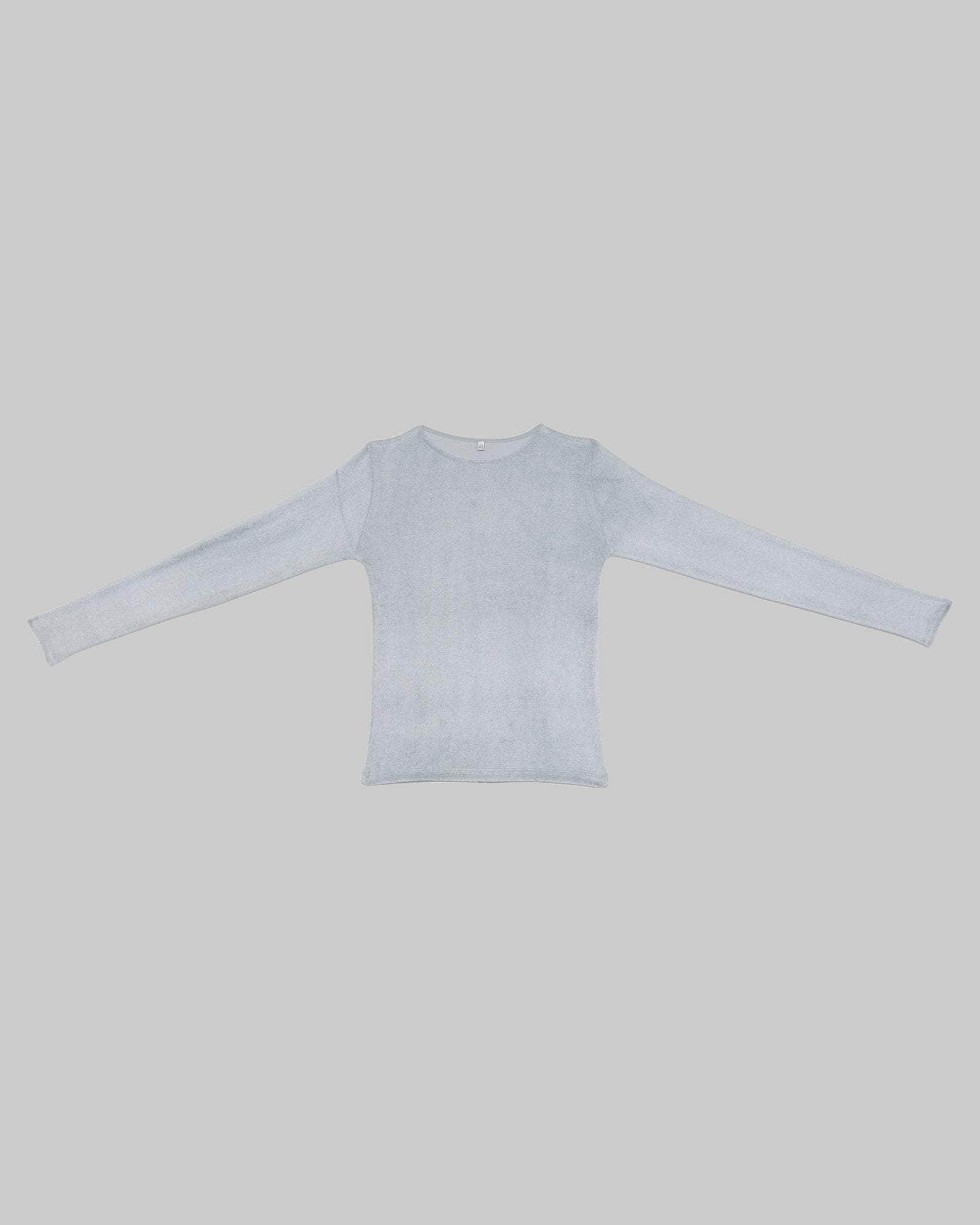 Baserange Omo Long Sleeve Tee - Ecovero Velour – kyo journal