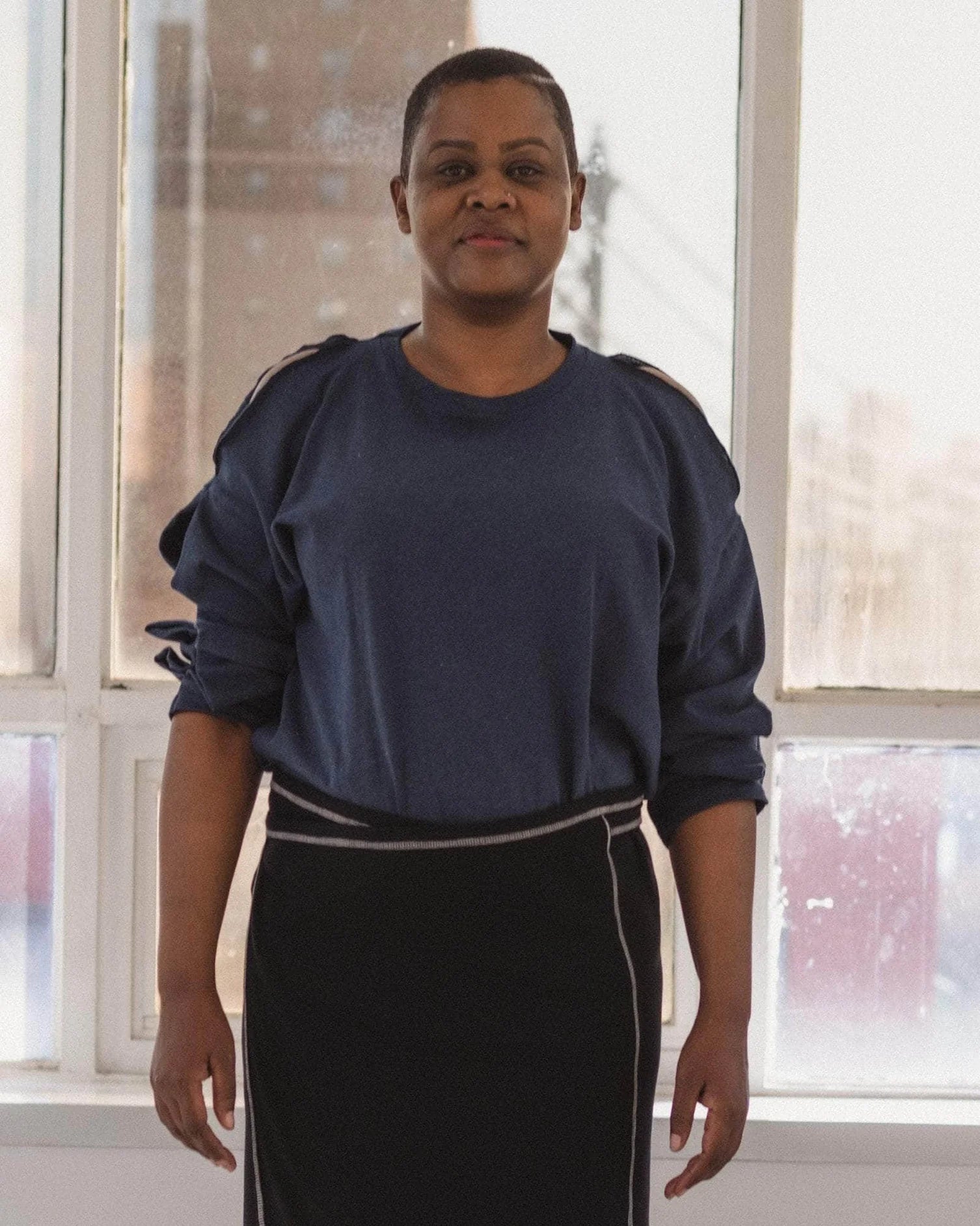 Baserange Pin Long Sleeve Tee - Organic Cotton Jersey – kyo journal Baserange Pin Long Sleeve Tee - Organic Cotton Jersey – kyo journal