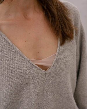 新品タグ付　Baserange SOAR V NECK Soar V Neck in Assortment | Recycled wool | en | Baserange