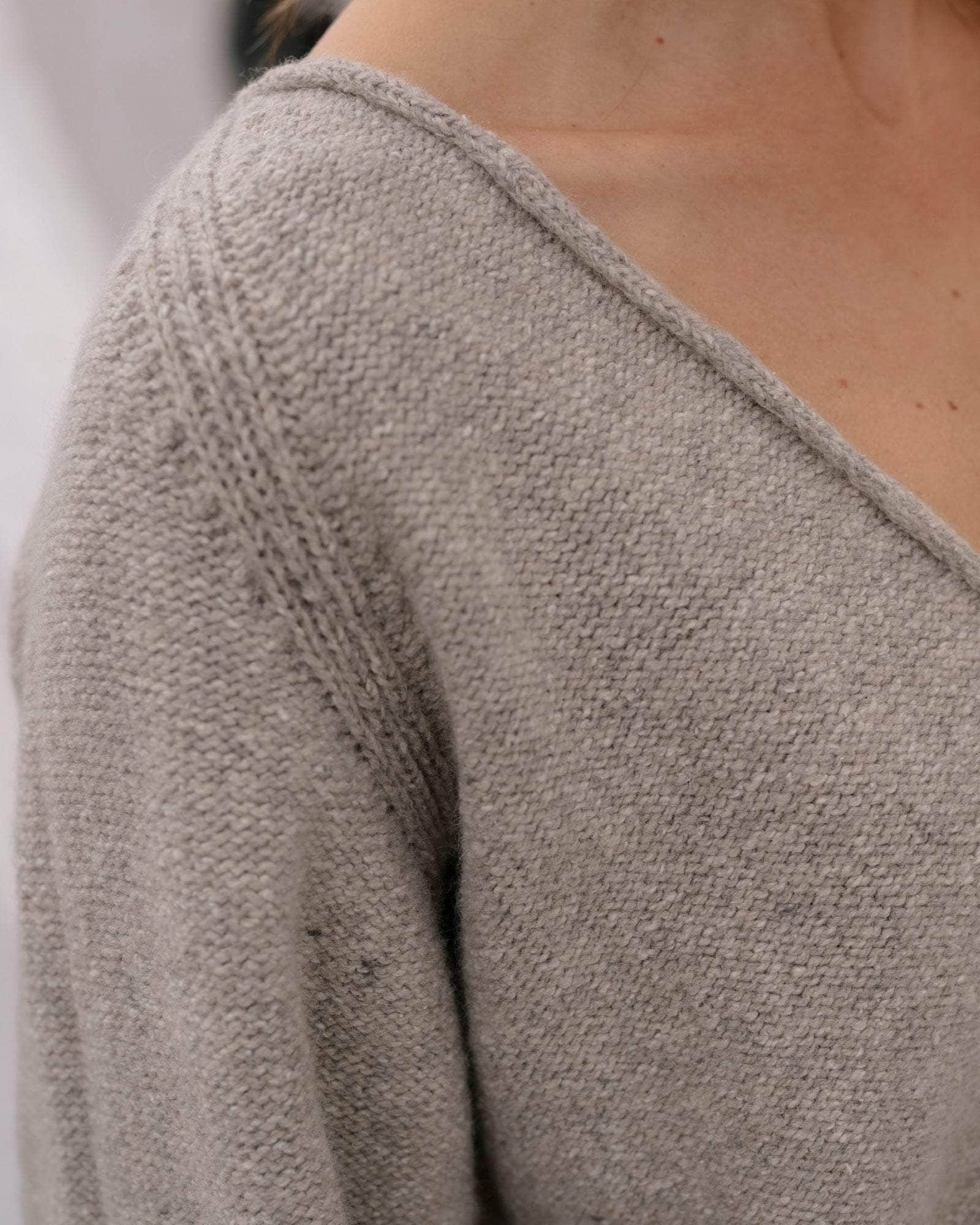 Baserange Soar V Neck - Recycled Wool