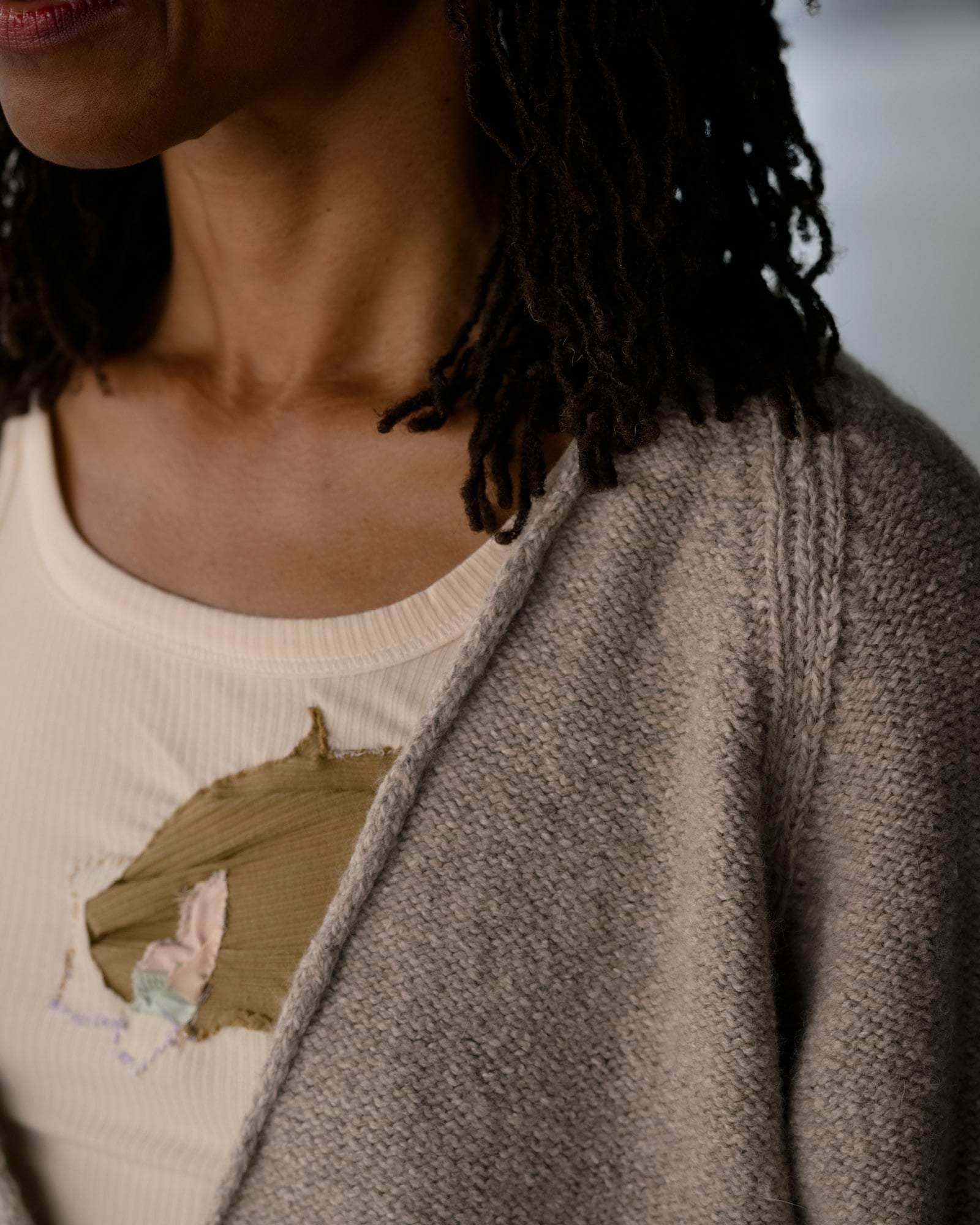 Baserange Soar V Neck - Recycled Wool