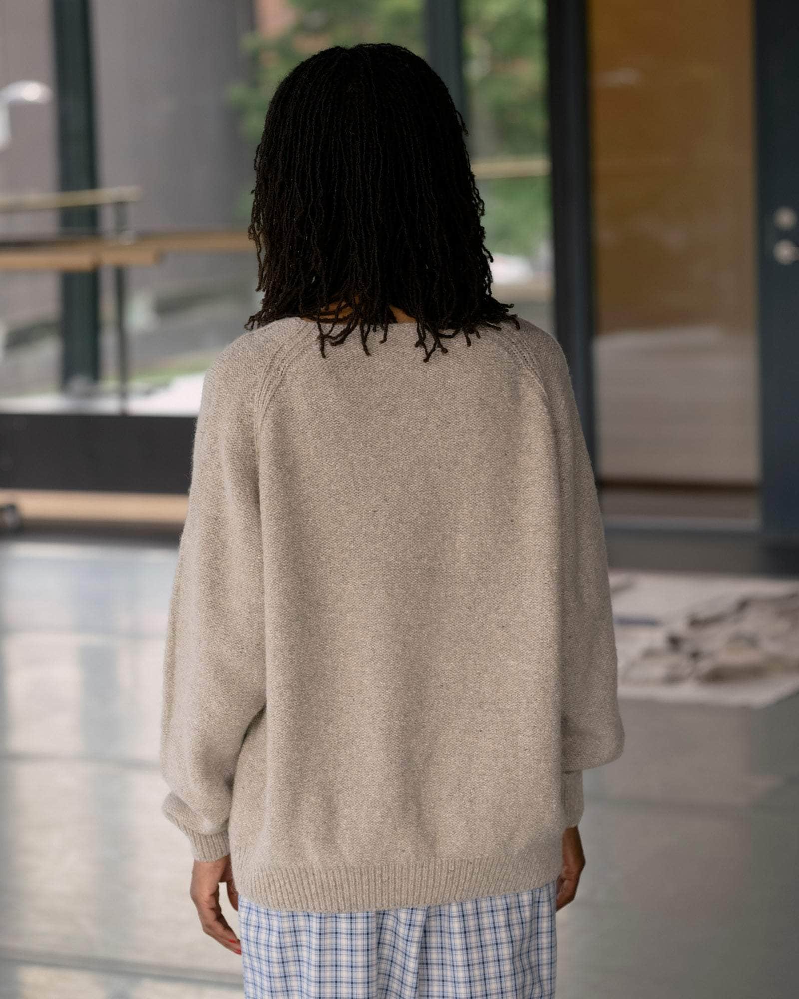 Baserange Soar V Neck - Recycled Wool