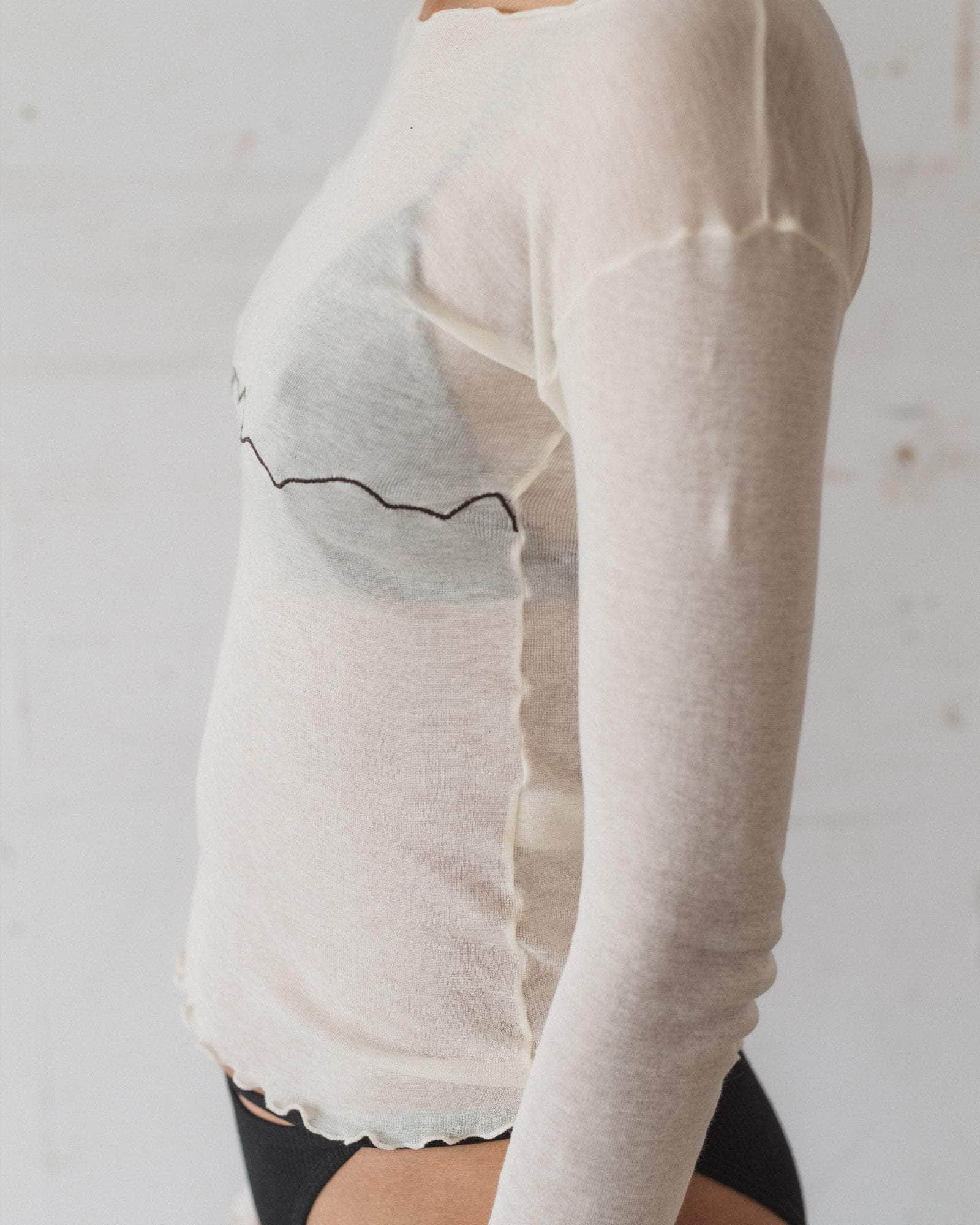Baserange Tabbys Star Long Sleeve Tee - Organic Cotton Gauze