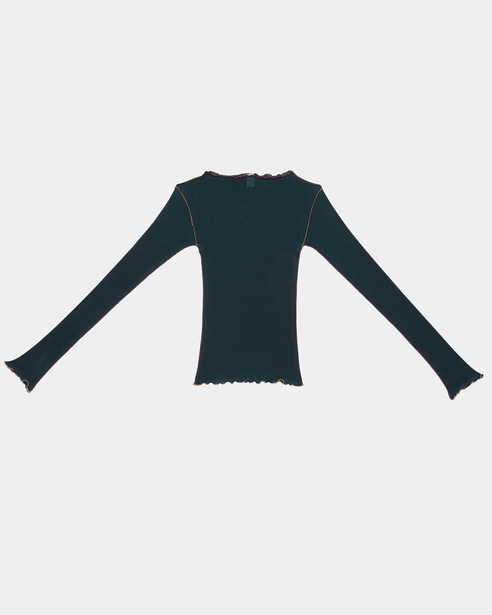 Baserange Vein Long Sleeve Tee - Organic Cotton Rib – kyo journal