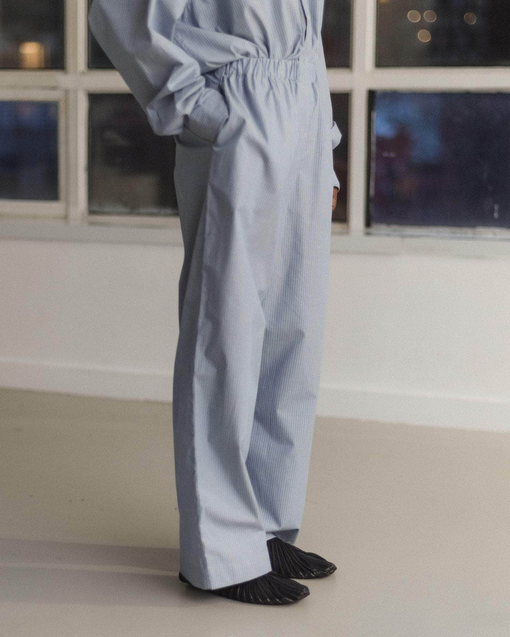 Baserange Claude Pants - Organic Cotton Poplin