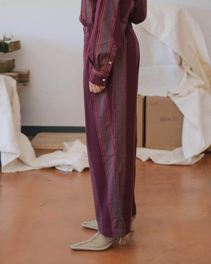 Baserange Claude Pants - Flannel