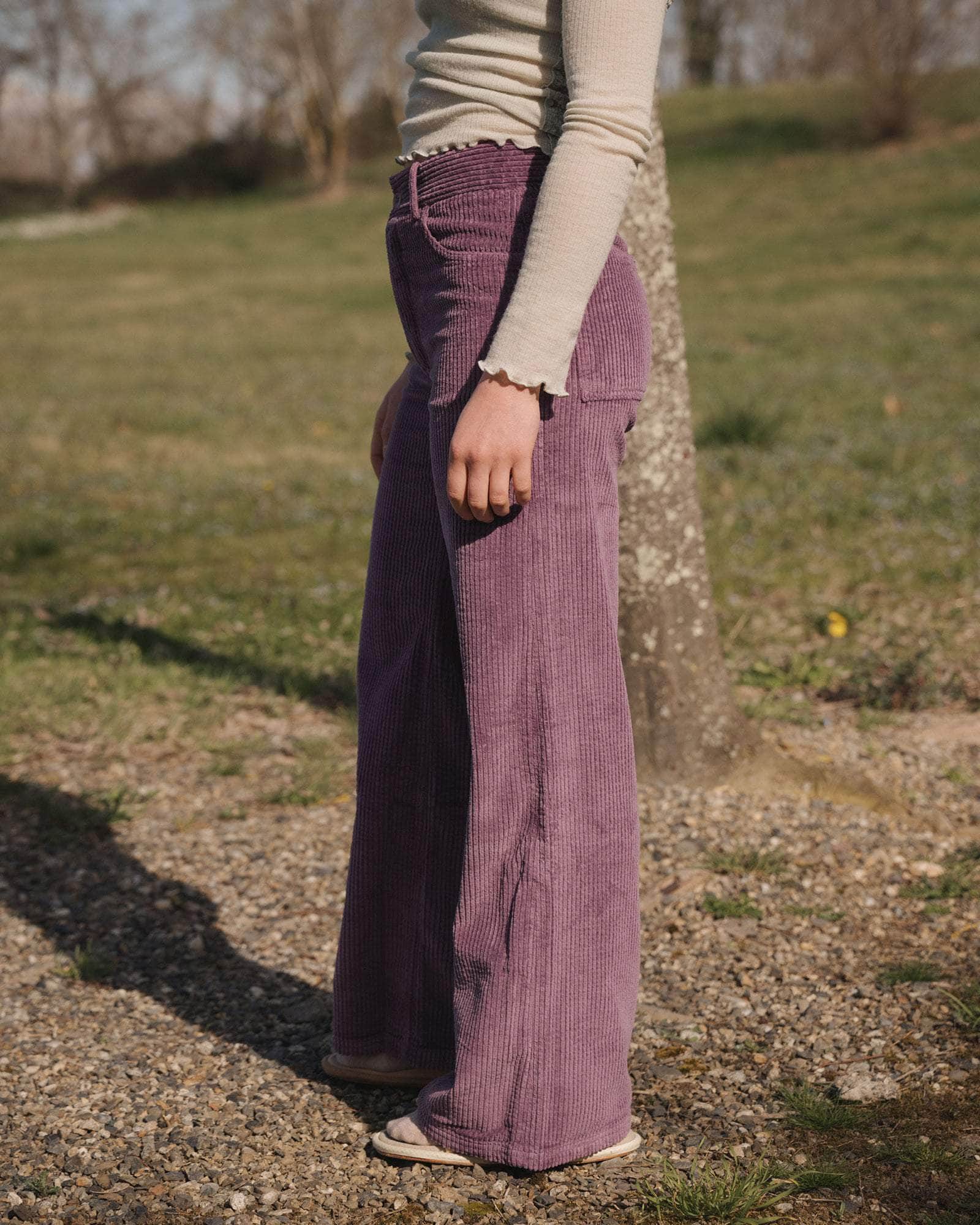 Baserange Tajo Wide Pants - Cotton Corduroy
