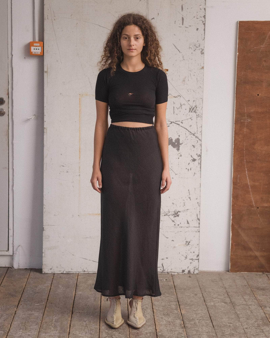 Baserange Dydine Skirt - Fine Linen