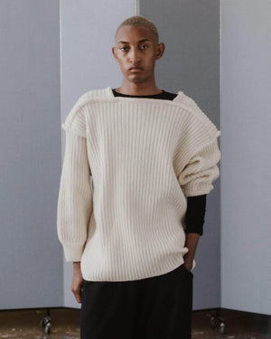 Baserange Construct sweater - Arles Merino Wool Regular