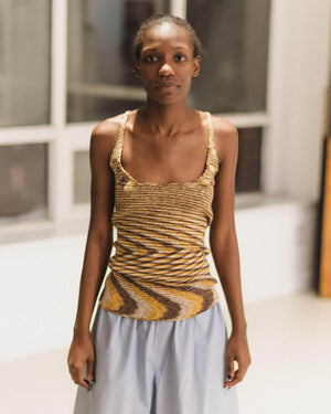 Baserange Flute Tank - Organic Cotton Knit