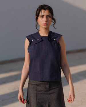 Baserage Manhattan Top - Flannel