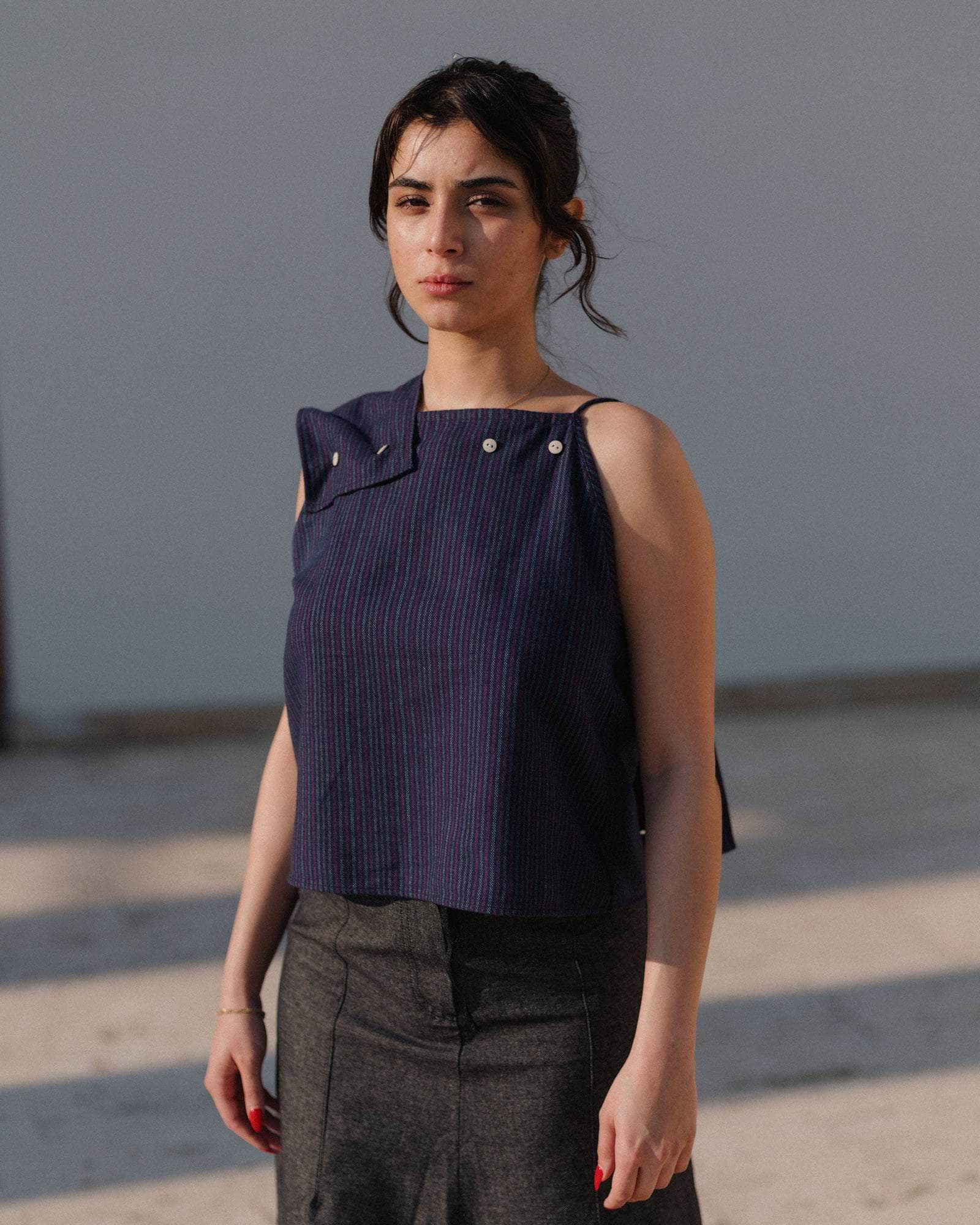 Baserage Manhattan Top - Flannel