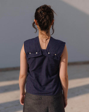 Baserage Manhattan Top - Flannel