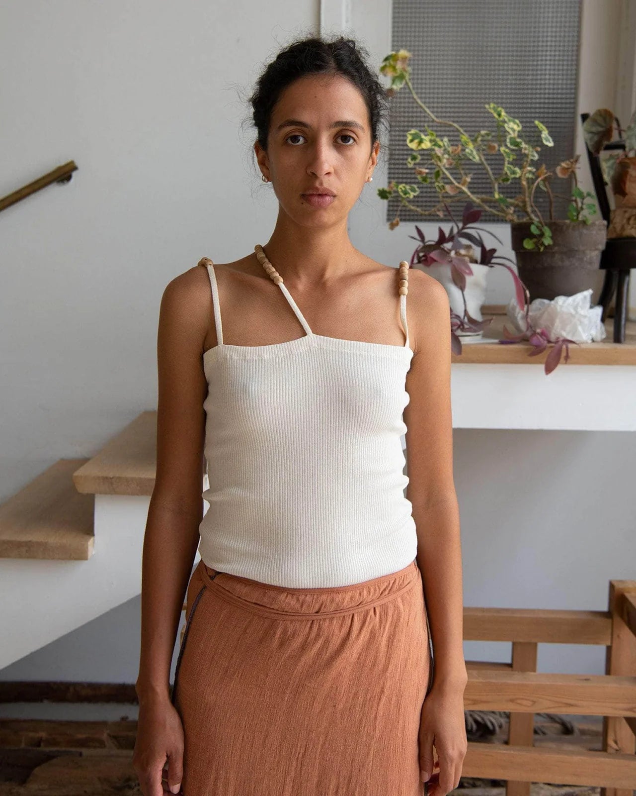 Baserange Tav tank - Recycled Cotton Rib – kyo journal