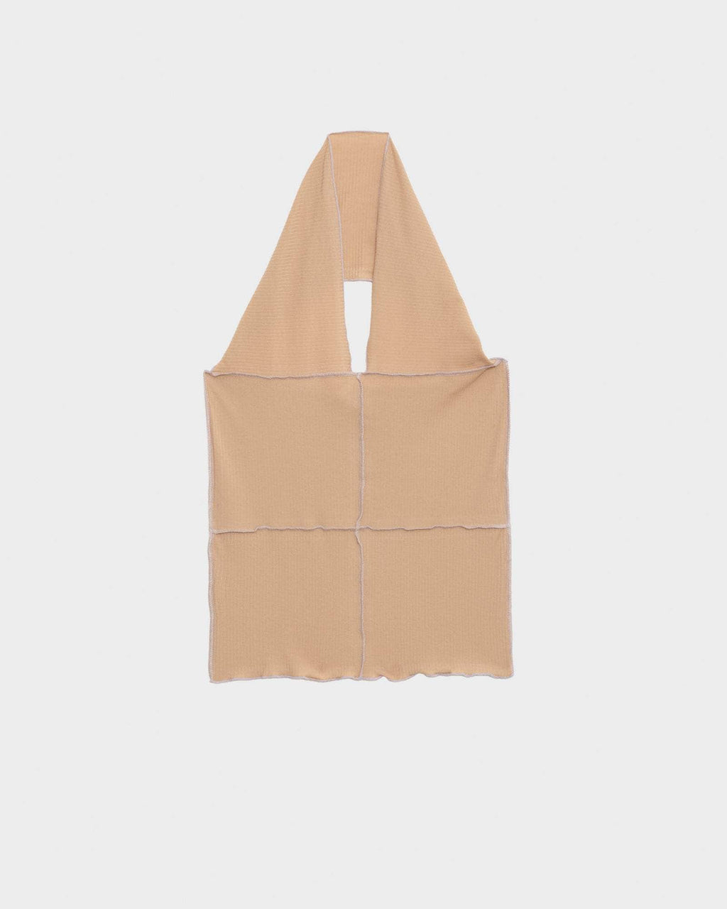 Baserange Cinder Halter Top - Organic Cotton Rib