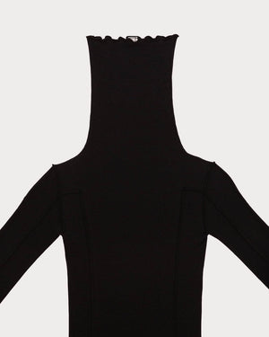 Baserange Omato Turtle neck Black