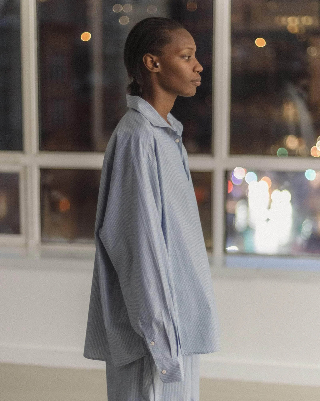 Baserange Claude Shirt - Organic Cotton Poplin