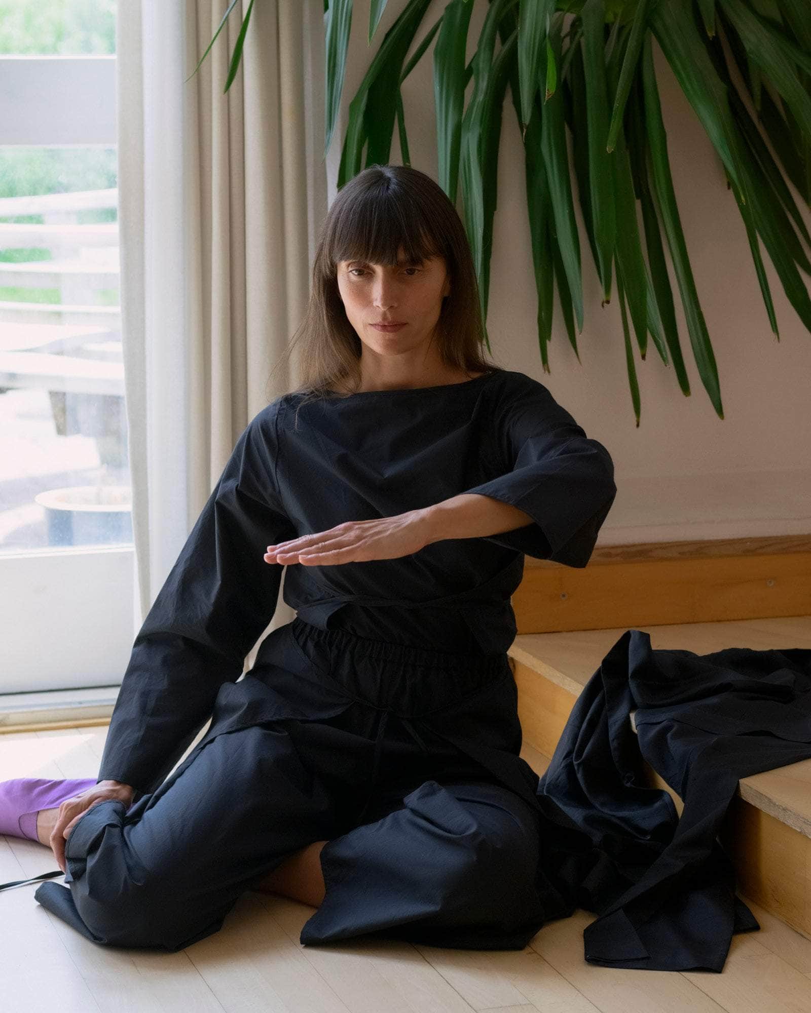 Baserange Decti Pants - Organic Cotton Poplin