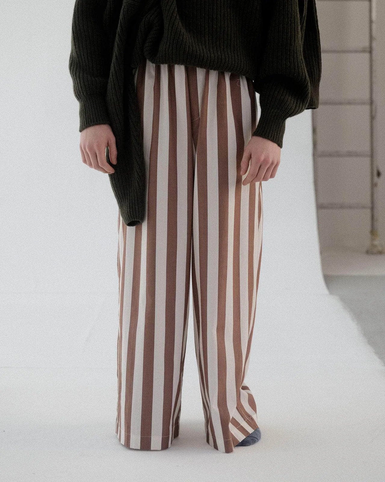 Baserange Stave Pants - Cotton Poplin – kyo journal Baserange Stave Pants - Cotton Poplin – kyo journal